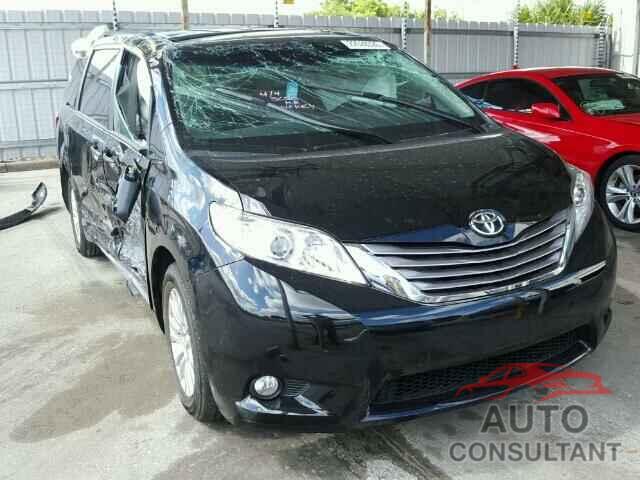 TOYOTA SIENNA 2015 - 5TDYK3DC7FS608591