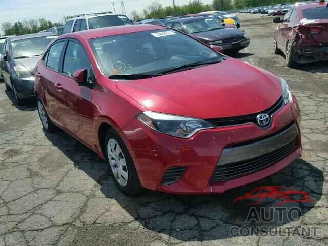 TOYOTA COROLLA 2015 - 2T1BURHE9FC353546