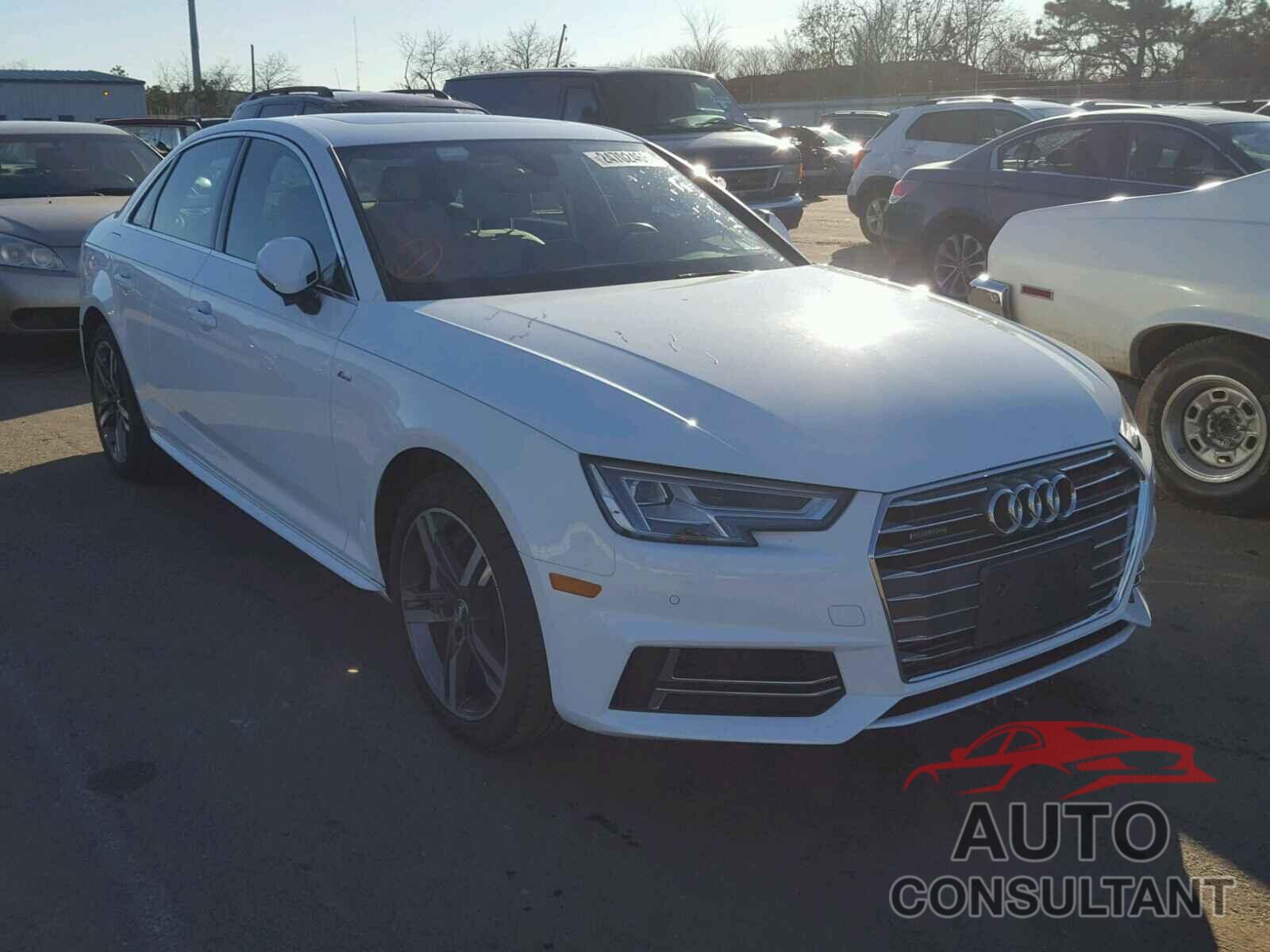 AUDI A4 2017 - WAUENAF45HN044336