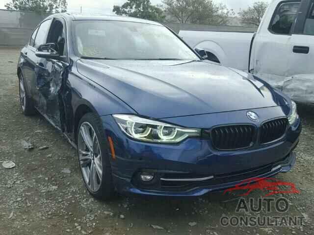 BMW 3 SERIES 2016 - WBA8B3G53GNT62737