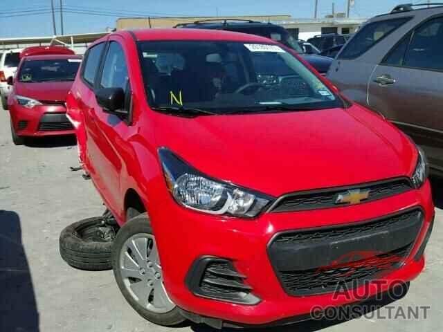 CHEVROLET SPARK 2016 - KL8CB6SA8GC569664