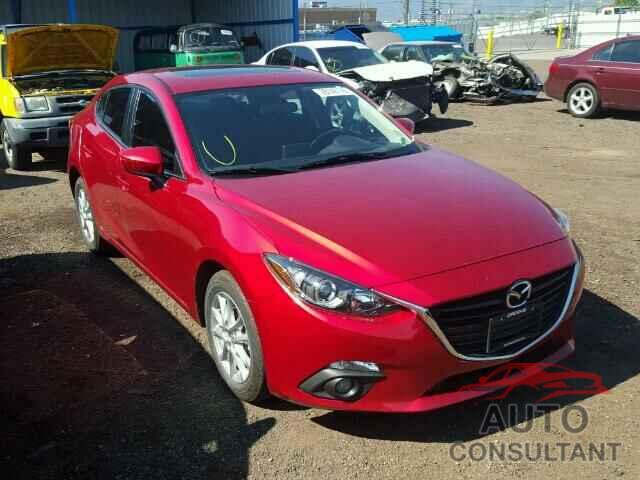 MAZDA 3 2015 - JM1BM1V70F1224199