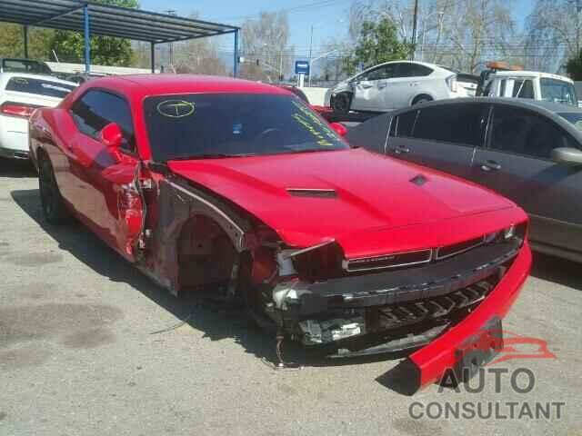 DODGE CHALLENGER 2015 - 2C3CDZAG4FH750351