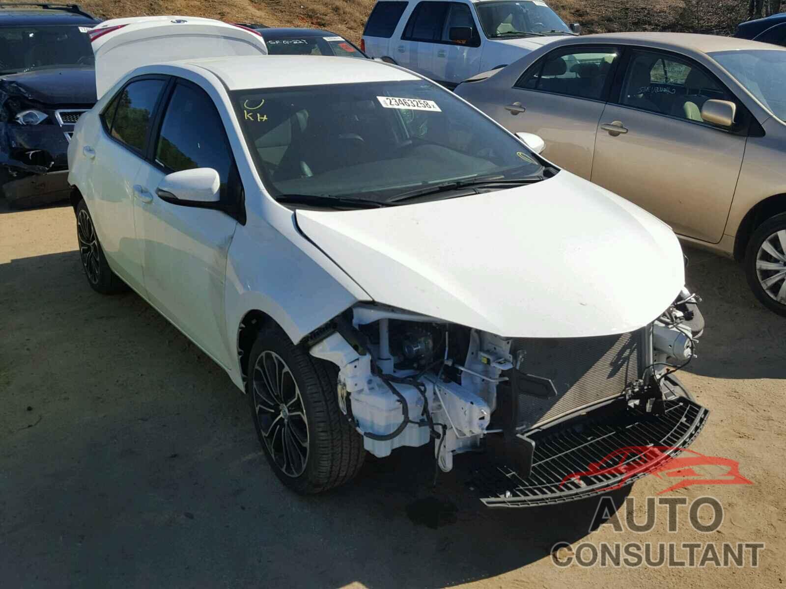TOYOTA COROLLA 2016 - 2T1BURHEXGC587499