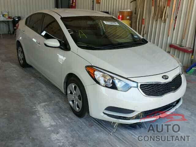 KIA FORTE 2015 - KNAFK4A64F5329985