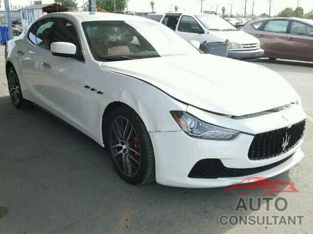 MASERATI ALL MODELS 2016 - ZAM57RSA9G1176346