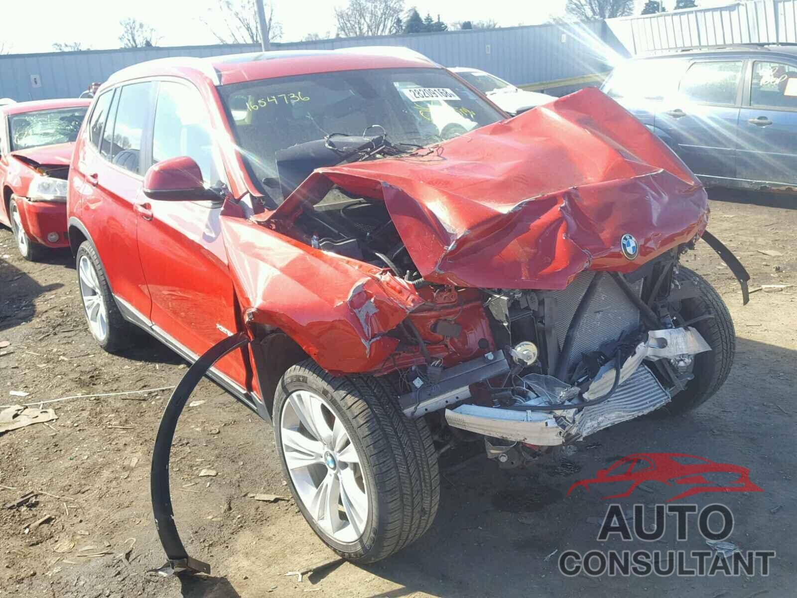 BMW X3 2016 - 5UXWX9C57G0D88938