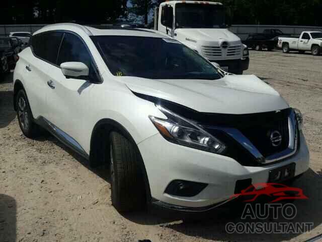 NISSAN MURANO 2015 - 5N1AZ2MGXFN233985