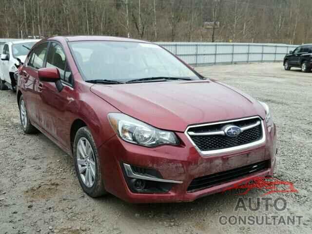 SUBARU IMPREZA 2016 - JF1GPAB68G8209215