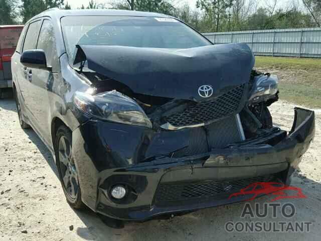 TOYOTA SIENNA 2015 - 5TDXK3DC2FS569436