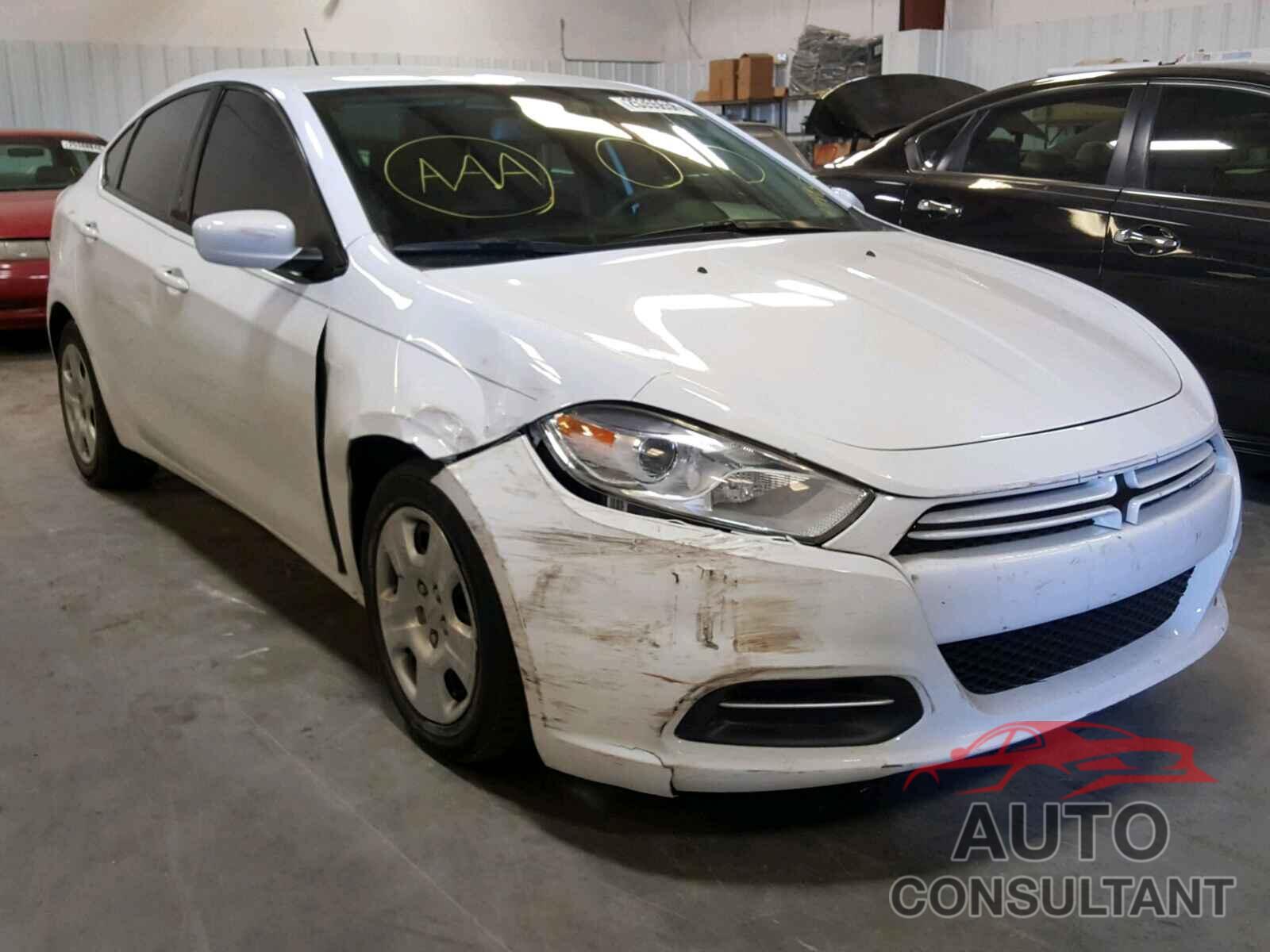 DODGE DART 2016 - 1C3CDFAA0GD644987