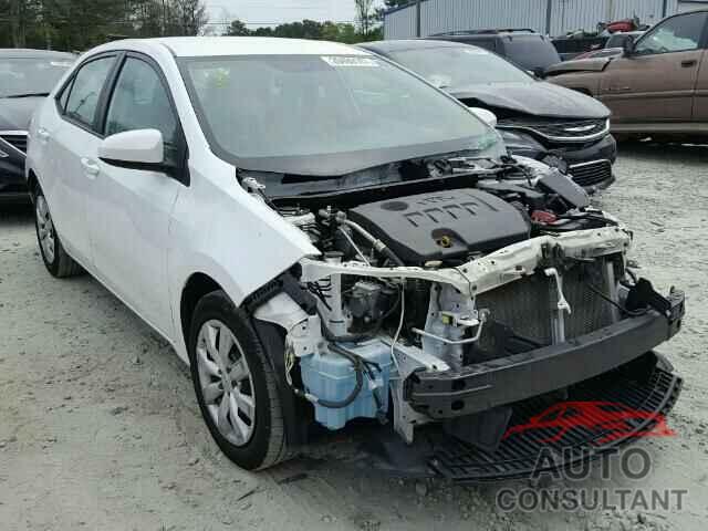TOYOTA COROLLA 2015 - 2T1BURHE0FC395295
