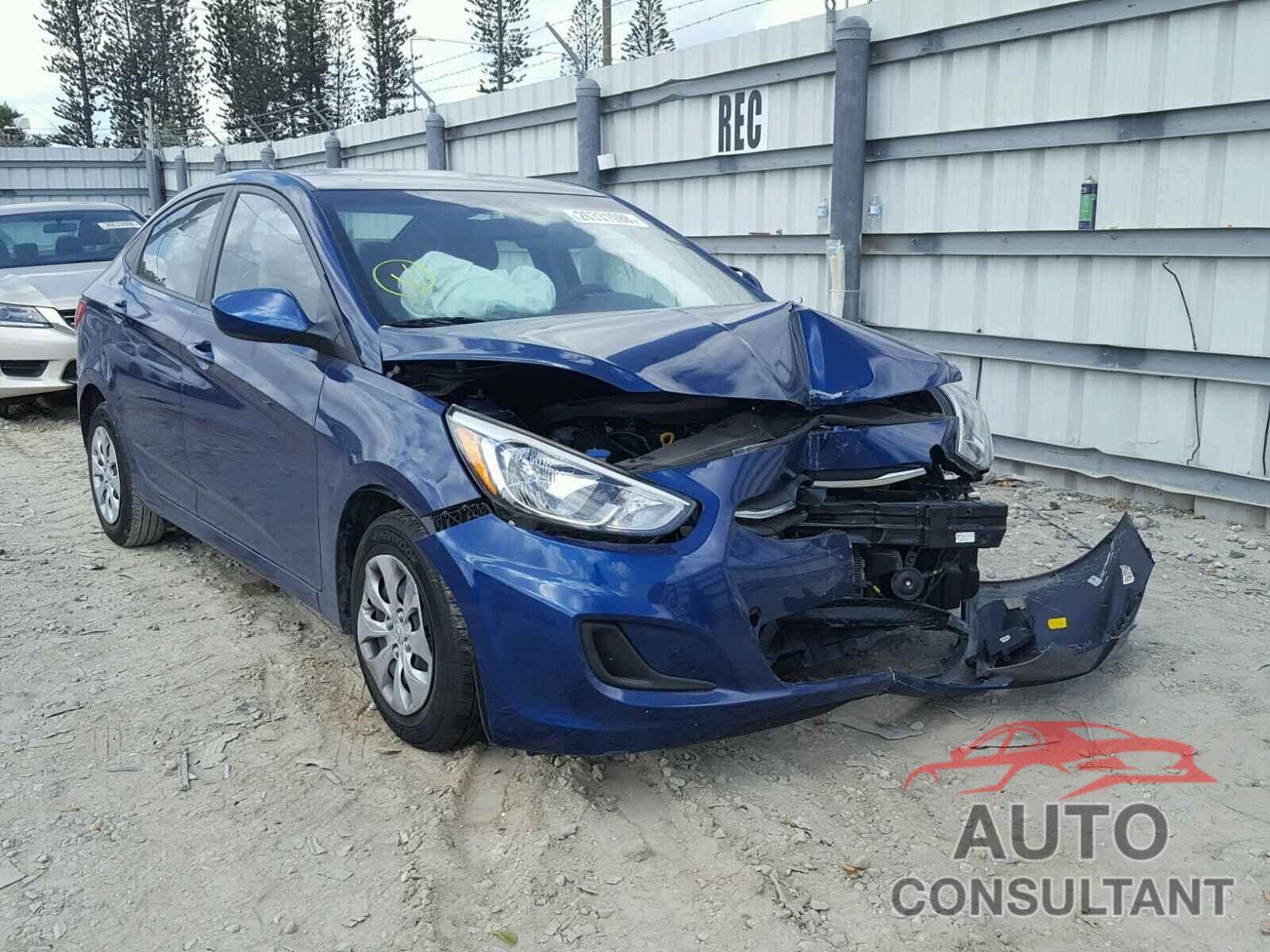 HYUNDAI ACCENT 2017 - KMHCT4AE6HU246010