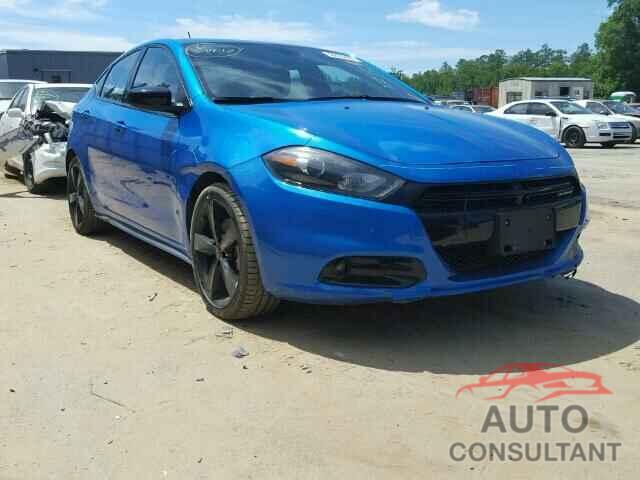 DODGE DART 2015 - 1C3CDFBBXFD254145