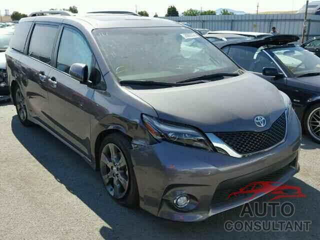 TOYOTA SIENNA 2016 - 5TDXK3DC7GS733085