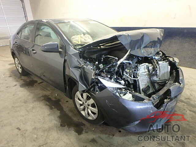 TOYOTA COROLLA 2016 - 2T1BURHE3GC591121