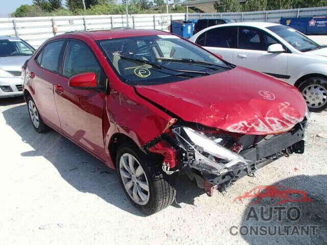 TOYOTA COROLLA 2015 - 2T1BURHE7FC257849