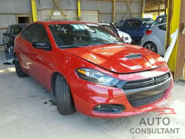 DODGE DART 2016 - 1C3CDFBB6GD701507