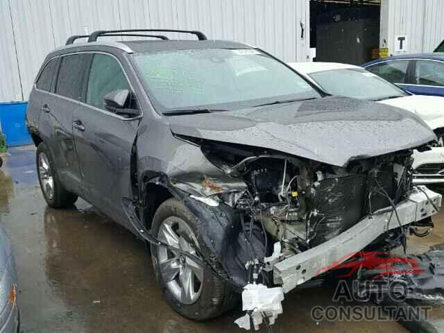 TOYOTA HIGHLANDER 2018 - 5TDDZRFHXJS490759