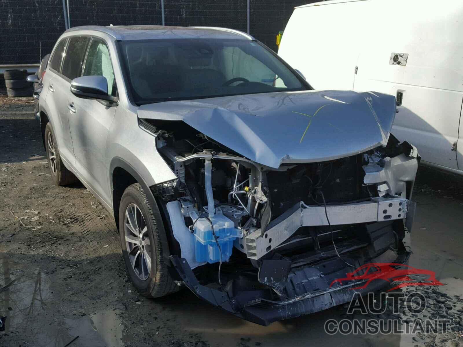TOYOTA HIGHLANDER 2017 - 5TDJZRFH1HS444203