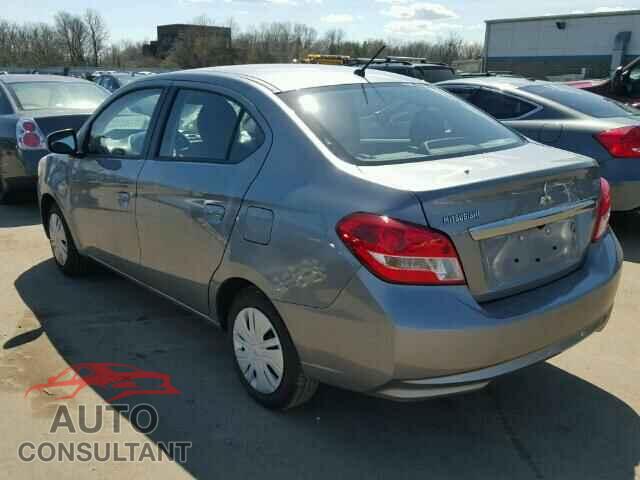 MITSUBISHI MIRAGE 2017 - ML32F3FJ1HHF12121