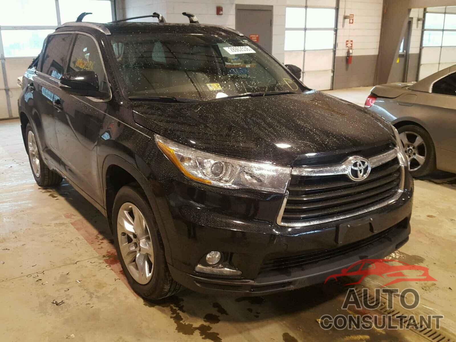 TOYOTA HIGHLANDER 2015 - 5TDDKRFH9FS164642