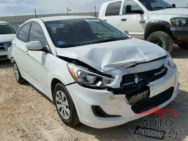 HYUNDAI ACCENT 2017 - KMHCT4AE0HU368944