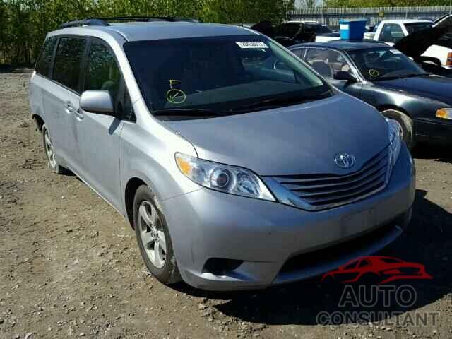 TOYOTA SIENNA 2016 - 5TDKK3DC4GS740814