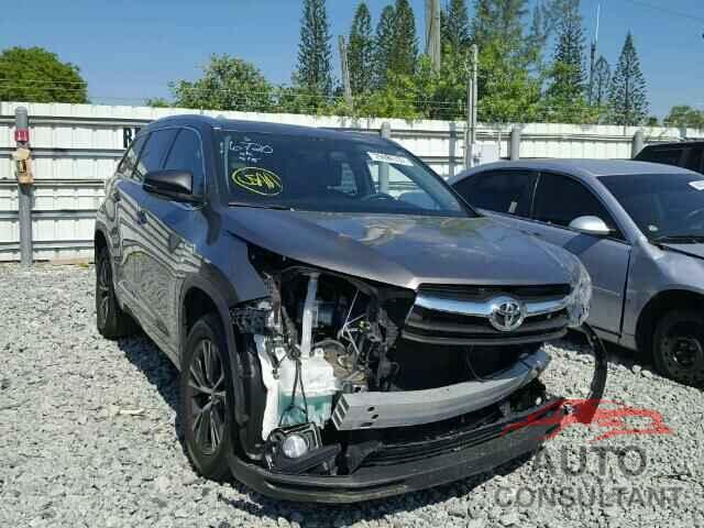TOYOTA HIGHLANDER 2016 - 5TDKKRFHXGS126720
