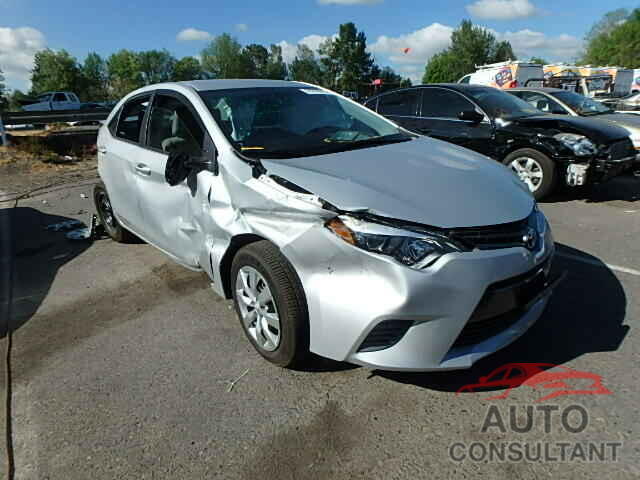 TOYOTA COROLLA 2015 - 2T1BURHE5FC390724