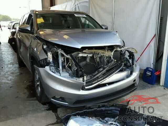TOYOTA HIGHLANDER 2015 - 5TDKKRFH6FS082245