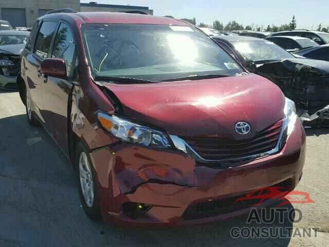 TOYOTA SIENNA 2016 - 5TDKK3DCXGS728814