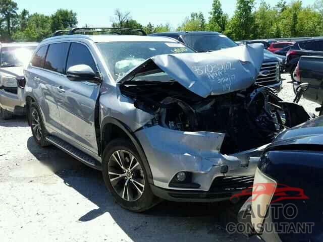 TOYOTA HIGHLANDER 2016 - 5TDKKRFH0GS146670