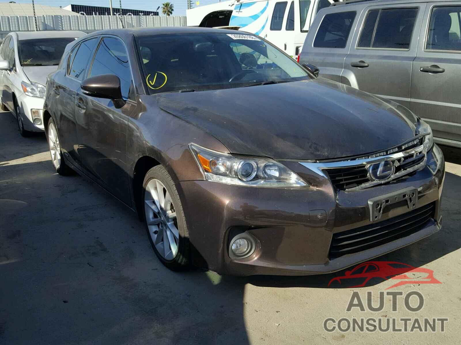 LEXUS CT 200 2012 - JTHKD5BHXC2057116