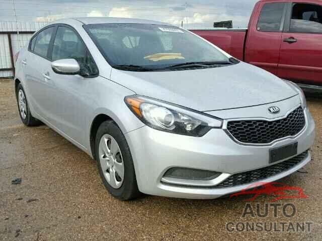 KIA FORTE 2016 - KNAFK4A69G5487062