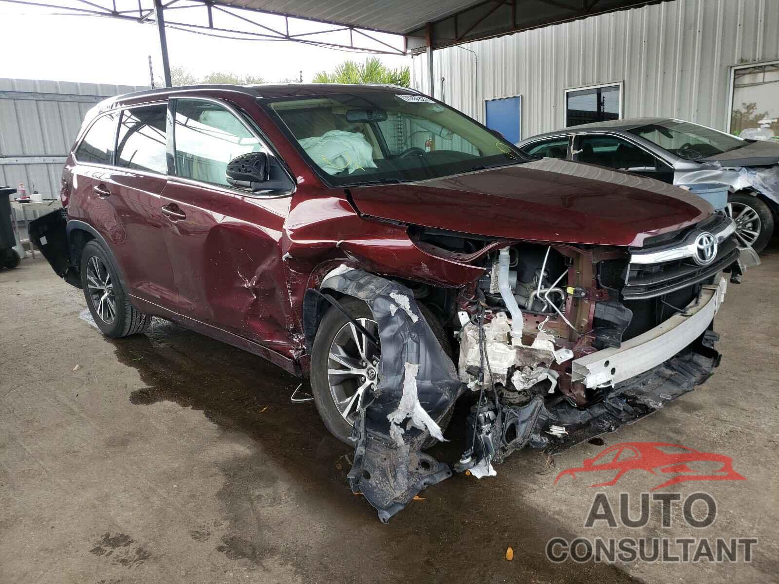 TOYOTA HIGHLANDER 2016 - 5TDKKRFH1GS164742