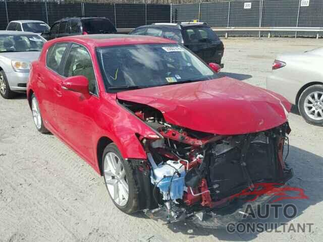 LEXUS CT 200 2015 - JTHKD5BH6F2234815