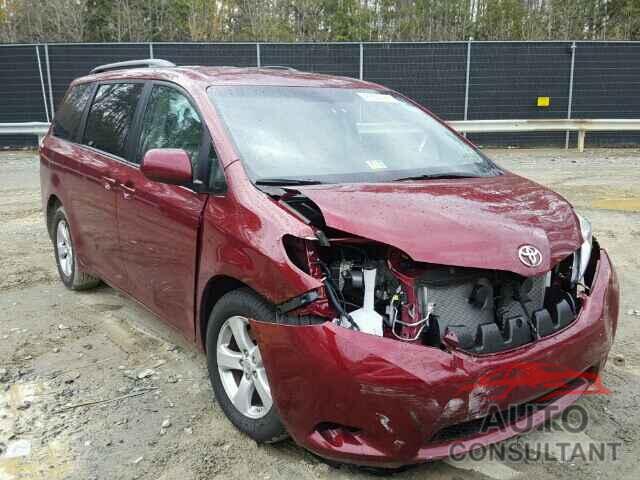 TOYOTA SIENNA 2015 - 5TDKK3DC9FS631361