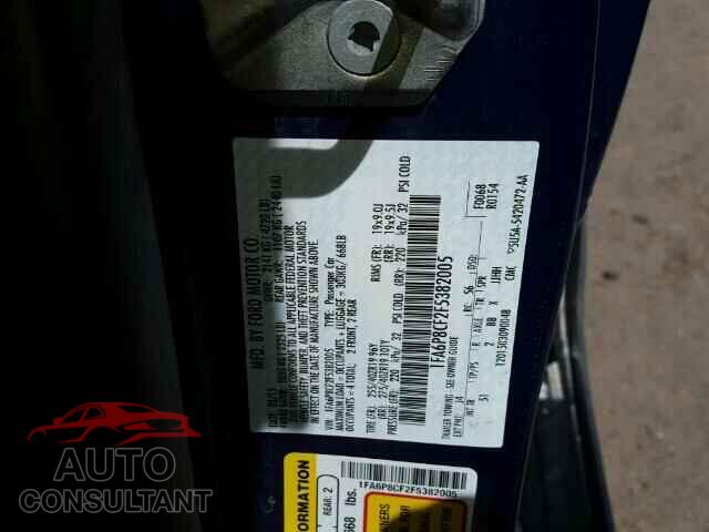 FORD MUSTANG 2015 - 1FA6P8CF2F5382005