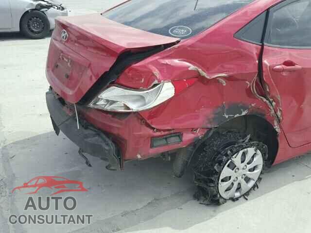 HYUNDAI ACCENT 2015 - KMHCT4AE2FU855947