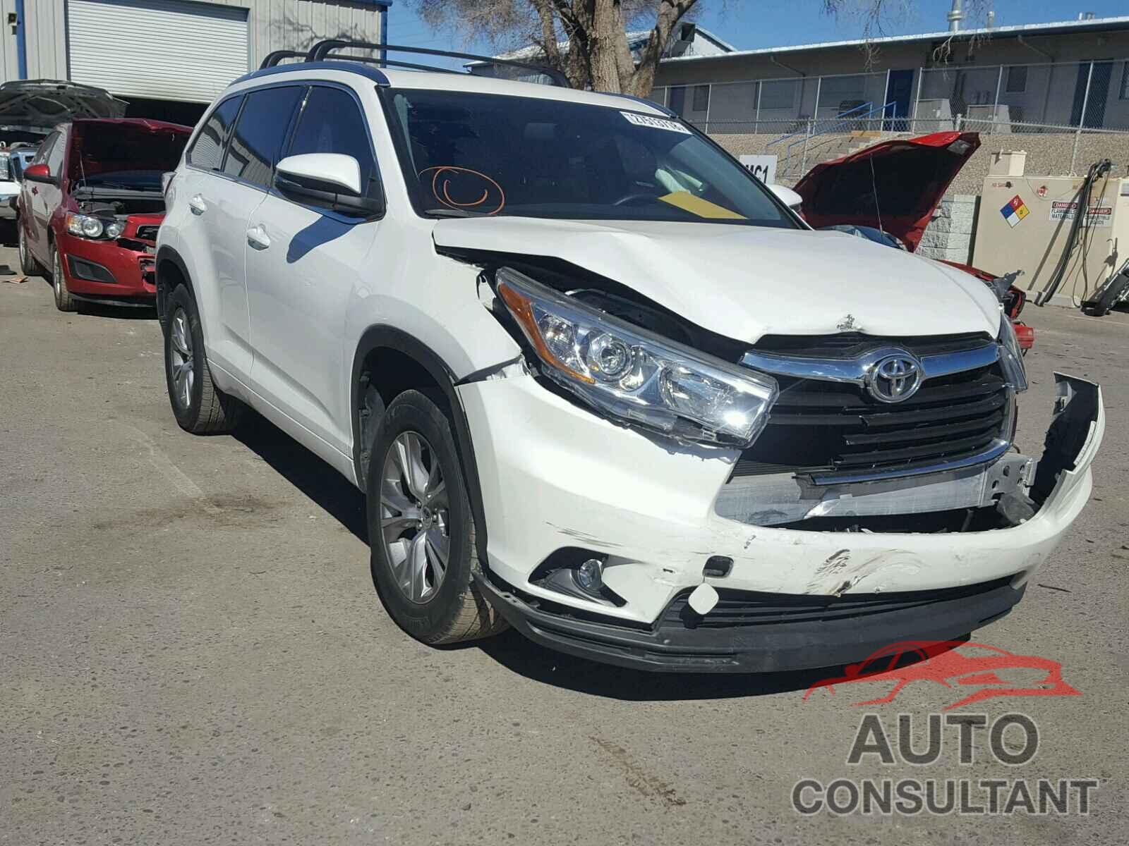 TOYOTA HIGHLANDER 2015 - 5TDKKRFH0FS068664