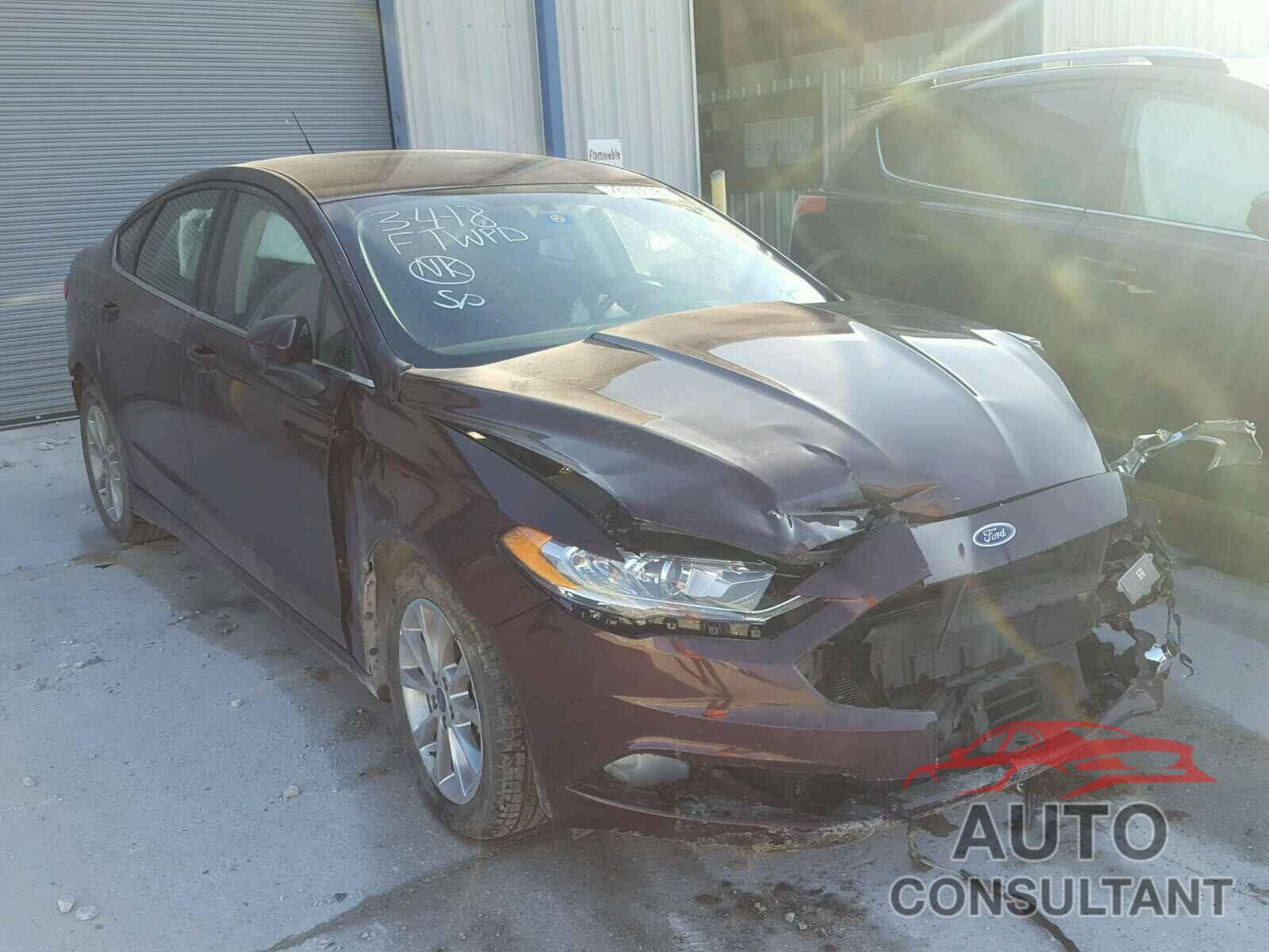 FORD FUSION 2017 - 3FA6P0H70HR194912