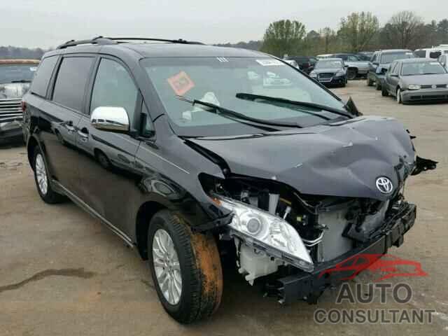 TOYOTA SIENNA 2015 - 5TDYK3DC6FS561666