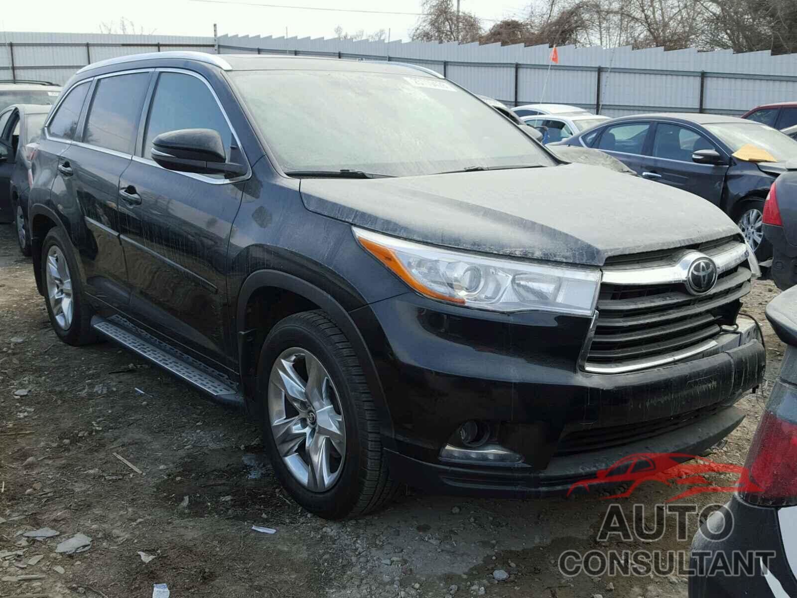 TOYOTA HIGHLANDER 2016 - 5TDDKRFH0GS273265
