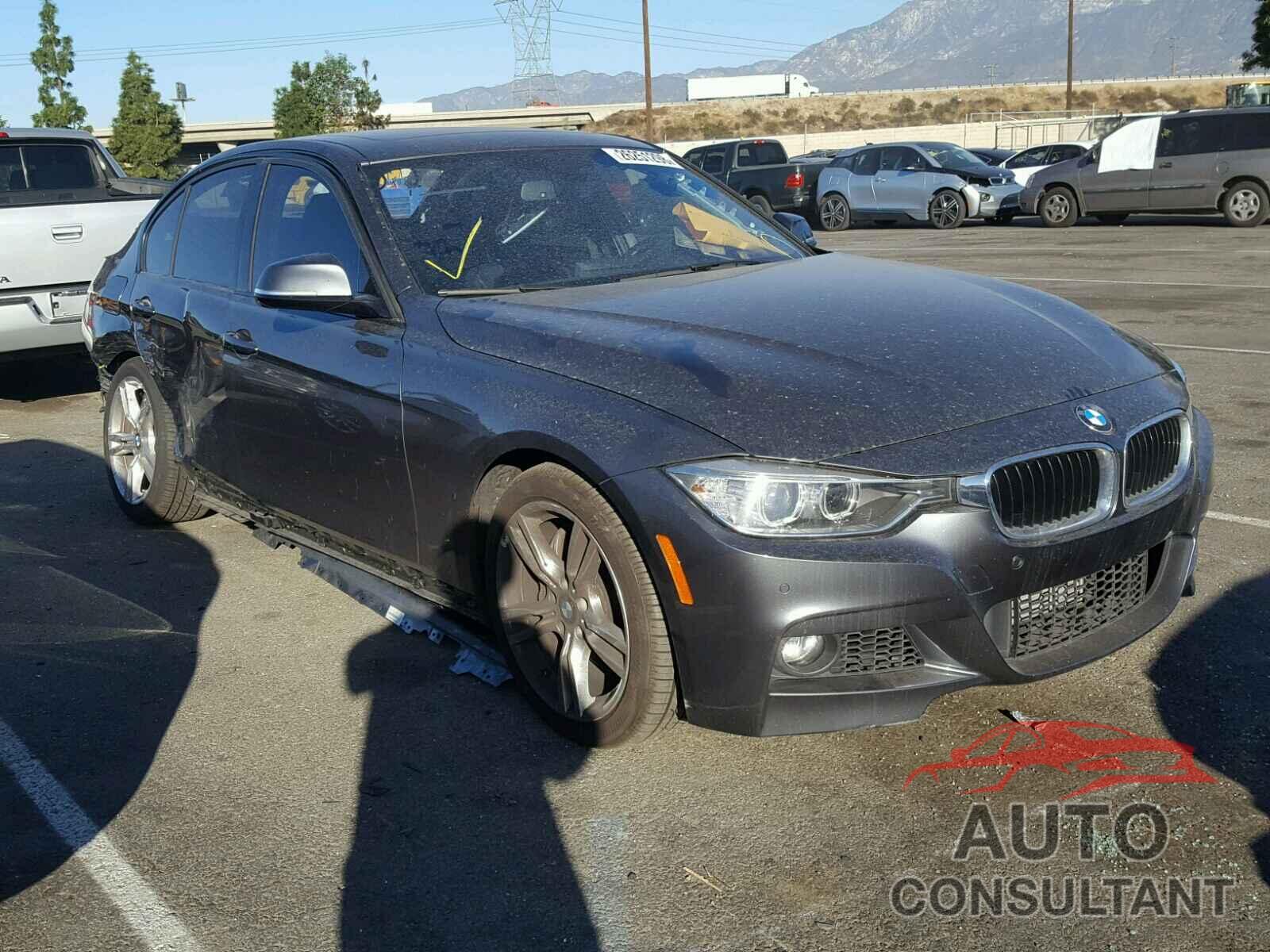 BMW 3 SERIES 2015 - WBA3C1C54FK124672