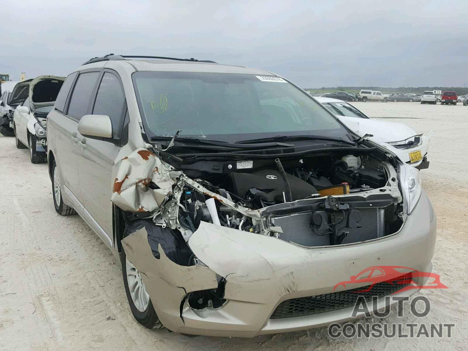 TOYOTA SIENNA 2017 - 5TDYZ3DC4HS816748