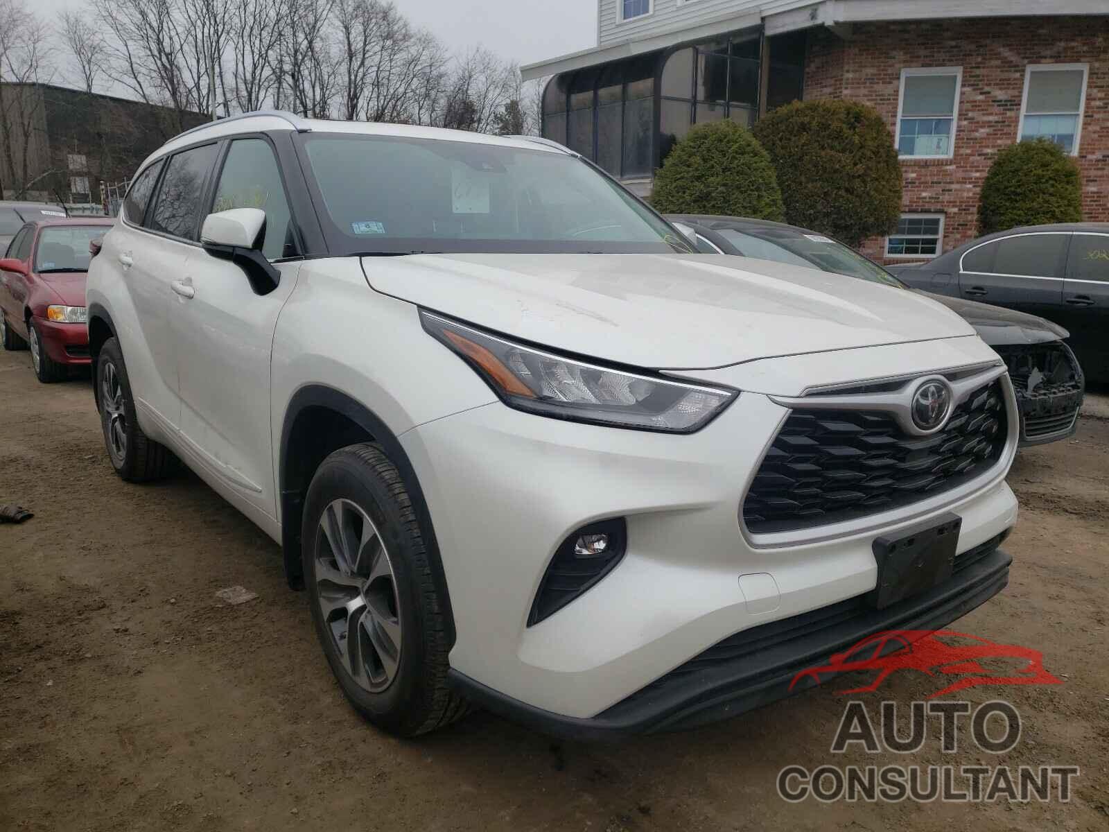 TOYOTA HIGHLANDER 2020 - 5TDGZRBH7LS036880