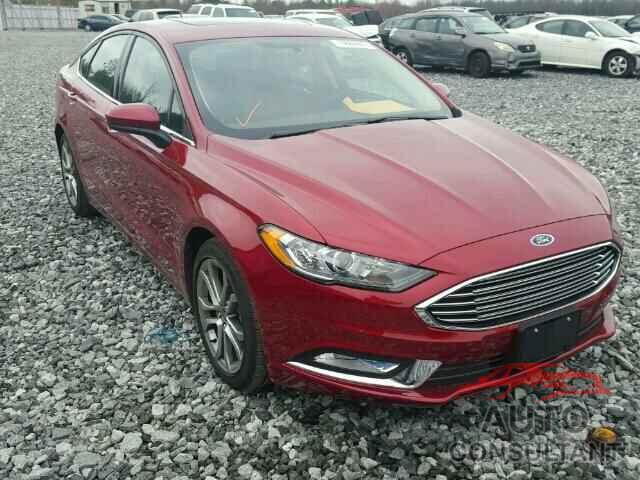 FORD FUSION 2017 - 3FA6P0H7XHR184596