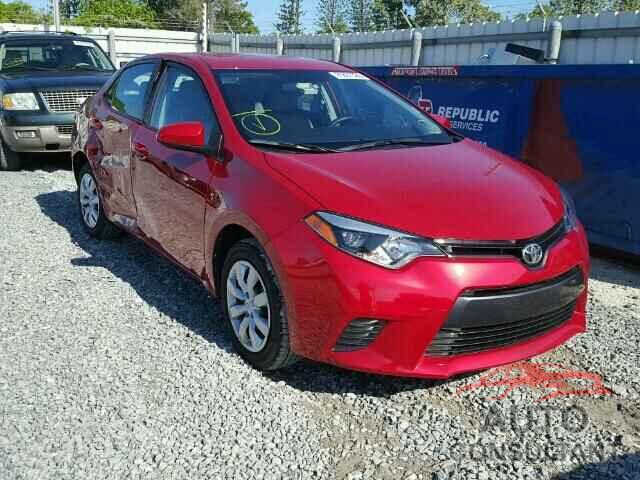 TOYOTA COROLLA 2016 - 5YFBURHE2GP434079