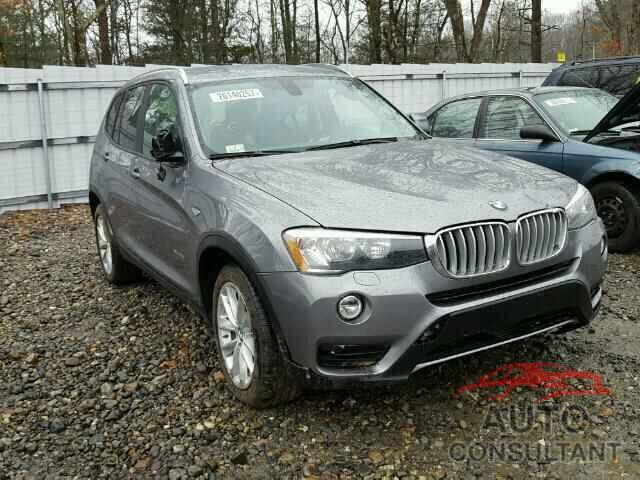 BMW X3 2016 - 5UXWX9C51G0D70080